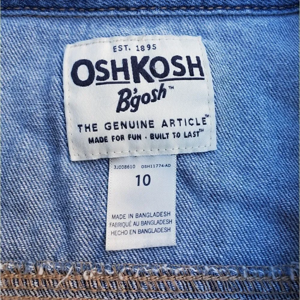 OshKosh B'Gosh Jean Jacket Size 10